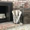 Wilson® Enterprises 6"-8" Large White Birch Fireplace Set, 3ct.
